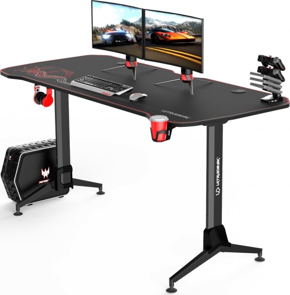 Ultradesk Grand Červené 160 cmx70 cm