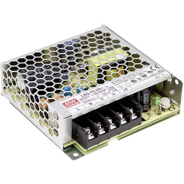 MEAN WELL LRS-75-36 spínaný zdroj 36 V/DC 2.1 A 75.6 W; LRS-75-36