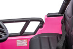 Mamido Mamido Elektrické autíčko Jeep 4Speed 24V | 4x200W ružové