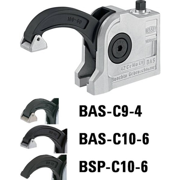 Kompaktný upínač Bessey BAS-C9-4 Rozpätie (max.):88 mm Dĺžka vyloženie:40 mm; BAS-C9-4