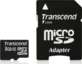Transcend MicroSDHC 8 GB Class 10 UHS-I (TS8GUSDHC10)