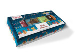 Darčeková krabica zábavných bláznivých ponožiek 4 páry CRAZY SOCKS BOX - BELLINDA - červená 39 - 42