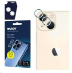 3mk HARDY Lens Protection Pre sklá na fotoaparát pre Apple iPhone 15/15 PLUS Yellow (5903108573436)