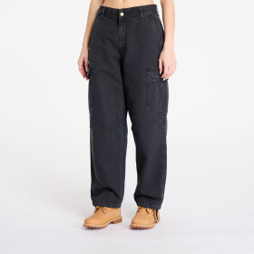 Kalhoty Carhartt WIP Stanton Cargo Pant UNISEX Black Stone Dyed XS
