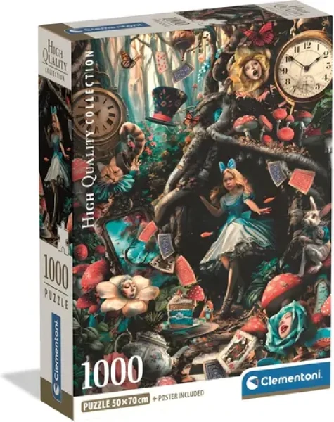 Clementoni Puzzle Ďalší deň vo Wonderlande