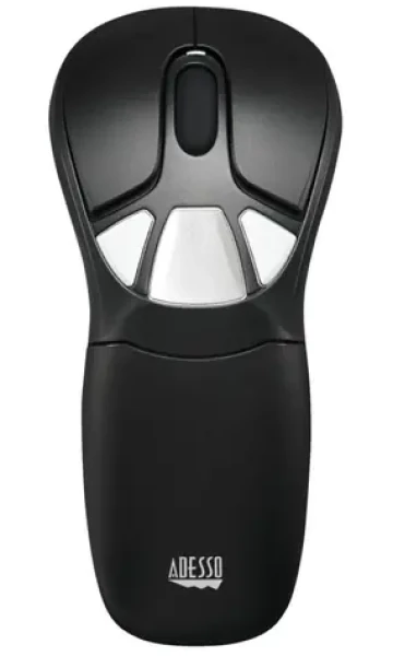 Adesso iMouse P30GO PLUS čierna / bezdrôtová myš / laserová / gyroskop / 2400DPI / 6 tlačidiel / 2.4GHz (iMouse P30)