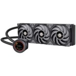 Thermaltake Toughliquid Ultra 360 šedá / AIO vodný chladič CPU / 3x 120 mm / 2500 RPM @ 28.1 dB / 72.69 CFM (CL-W323-PL12GM-B)