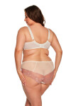 RANITA GFP 1244 Dámske nohavičky Powder Pink with Ecru - Gaia 2XL růžová/smetana