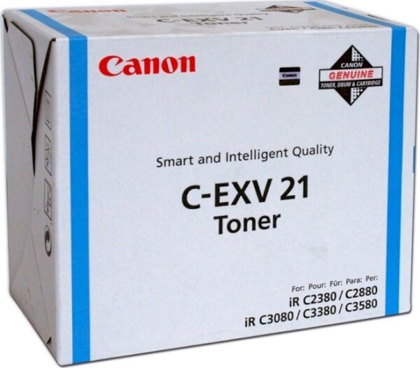 Canon C-EXV21 Cyan Originál (CF0453B002)