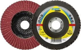 KLINGSPOR 322869 SMT 924 Special / Brúsny lamelový tanier / Zrnitosť 80 / 125mm / Otrvor 22.23mm / CS 912 Y / 1 ks (322869)