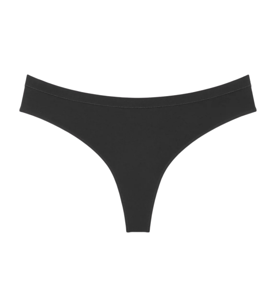 Dámske tangá Sense of Modal String - BLACK - black 0004 - TRIUMPH BLACK L