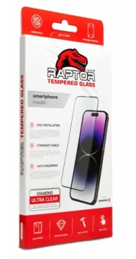 Swissten RAPTOR DIAMOND ULTRA CLEAR 3D Temperované sklo pre Apple iPhone 17 čierna (84501860)