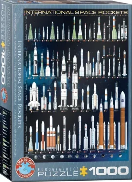EUROGRAPHICS Puzzle Medzinárodné vesmírne rakety