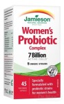 JAMIESON Probiotic complex pre ženy zmes bakteriálnych kultúr - 5 kmeňov 45 kapsúl