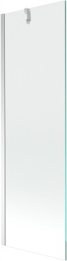 MEXEN/S - Next vaňová zástena FIX 60x150, transparent, chróm 895-060-000-00-00-01