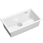 Quadron - Granitový drez Logan 110 White Meď HQD7644U1_PVDC1_U
