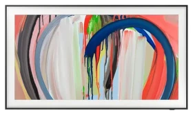 55" Samsung The Frame QE55LS03HAUXXH čierna / Televízia / 4K QLED / 4× HDMI / Wi-Fi 6 / BT / DVB-T2CS2 / 40W repro (QE55LS03HAUXXH)