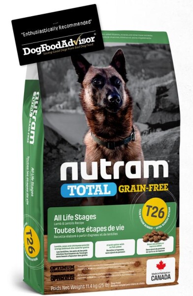 Nutram Total Dog Lamb/Lentils Grain-free T26