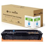 G&G Reborn remanufactured toner náhradný HP 207X zelenomodrá 2450 Seiten kompatibilná toner; 21286