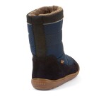 Detské zimné barefoot snehule UP TEX SNOW WOOL Dark Blue G3160249-1 - 36