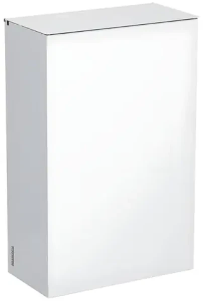 Rossignol Blanka 51345 biely / Nástenný kôš s vekom / 10 L