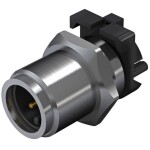 Weidmüller SAIE-M12S-5-F10TL zabudovateľný zástrčkový konektor pre senzory - aktory, 2422640000, piny: 5, 10 ks; 2422640000