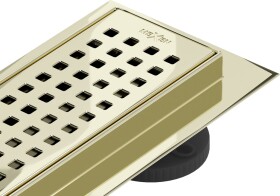 MEXEN/S - Flat M08 odtokový žľab 80 cm zlatý 1525080-15