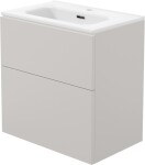 DEANTE - Prizma cashmere kúpeľňová skrinka, s umývadlom - 60 cm; STKU6U6U6M