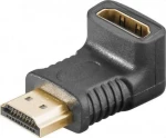 MicroConnect Uhlový adaptér HDMI (M) - HDMI (F) 270 ° čierna (HDM19F19MA2)