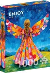 ENJOY Puzzle Srdce s krídlami /1000 dielikov/ od 14 rokov