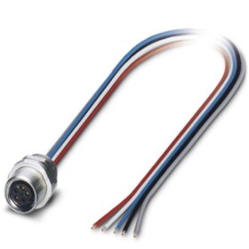Flush-type connector SACC-E-M8FS-5CON-M10/0,5 DN 1424233 Phoenix Contact; 1424233