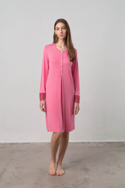 Vamp - Dámska nočná košeľa 15964 - Vamp pink dove XL