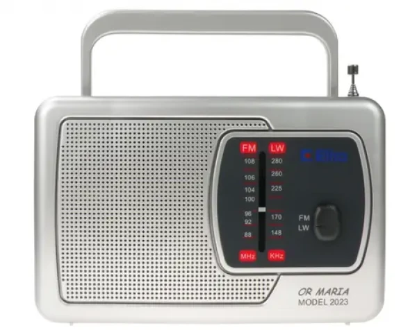 Prenosné rádio MARIA strieborná / Prenosné rádio (2023)