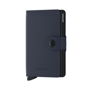 Kožená mini peňaženka Secrid Miniwallet Matte Night Blue