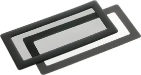 DEMCiflex 40 mm / Magnetický prachový filter / hranatý / 2 ks / čierna (DF0077)