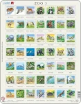 LARSEN Puzzle Zvieratá sveta (ZOO 3)