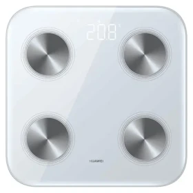 Huawei Scale 3 biela / Múdra osobná váha / tvrdené sklo / Bluetooth 5.0 / Android iOS (55020ABM)