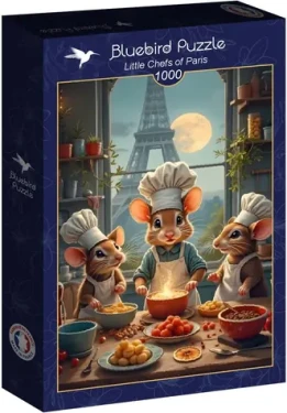 BlueBird Puzzle Malí kuchári z Paríža