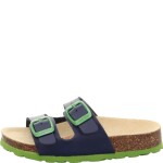 Chlapčenské korkové papuče FOOTBAD Blue/Green Superfit 1-800111-8210 - 31
