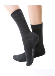 Ponožky Steven art.130 polovičné froté Merino Wool 35-41 černá 35-37