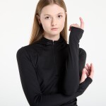 Tričko adidas x Stella Mccartney Studio Ruched Long Sleeve T-Shirt Black M