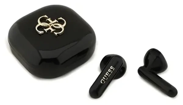 Guess 4G Metal Logo čierna / Bezdrôtové slúchadlá / TWS / Do uší (57983126948)