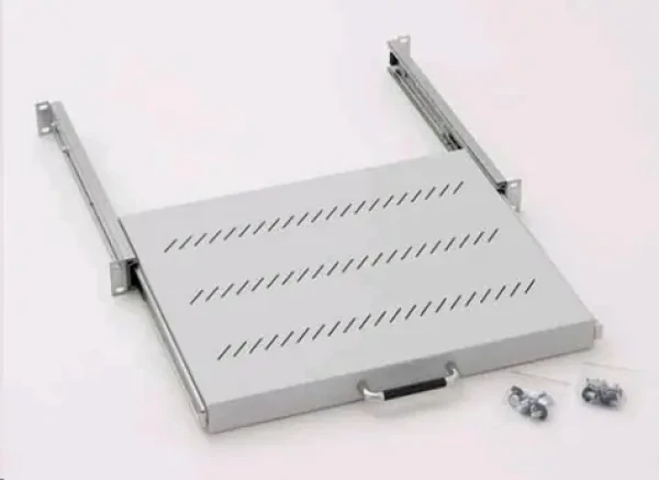 Triton 19" výsuvná polica 450mm šedá / Výsuvná polica / 1U / plnovýsuv / nosnosť 30 kg (RAC-UP-X31-A1)