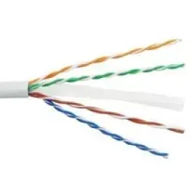 PremiumCord UTP CAT6 305m / TP kábel 4x2 / AWG24/7 / lanko / čistá meď / šedá (8592220001568)