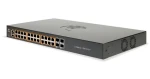 Cambium Networks cnMatrix EX1028-P / Switch / 24x RJ45 PoE+ / 4X SFP / L2/L3 Managed / 200W PoE (MX-EX1028PxA-E)