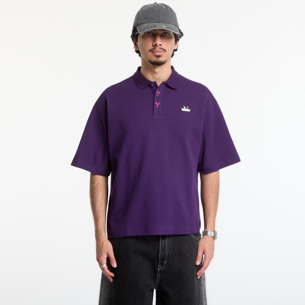 Tričko Playboy x FTSHP Short Sleeve Polo Purple S