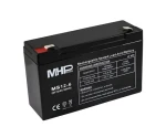 MHPower MS12-6 / Akumulátor VRLA AGM / 6 V / 12 Ah (MS12-6)