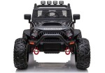 Mamido Elektrické autíčko Jeep Brothers lakované čierne 24V 2x200W