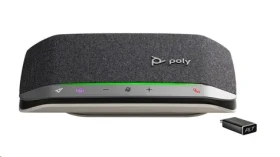 Poly Sync 20+ (MS Teams) čierna / Konferenčný reproduktor / BT adaptér / Bluetooth / USB-A/C (772D1AA)