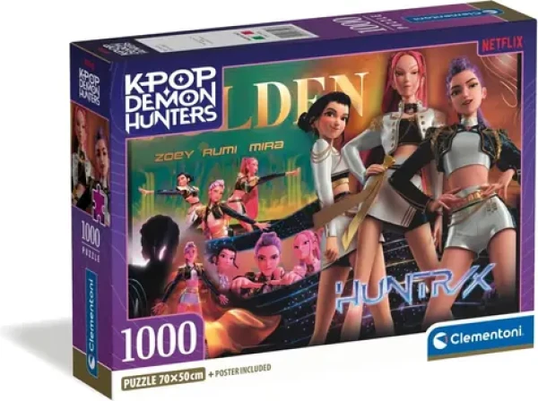 Clementoni Puzzle K-Pop: Lovkyňa démonov: Huntrix